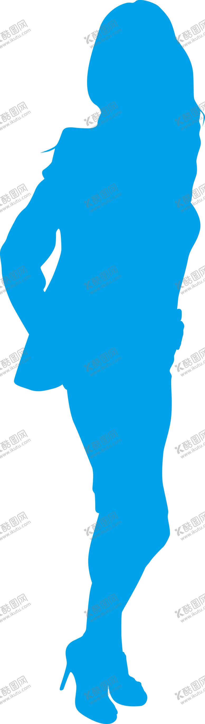 编号：83182605120146279910【酷图网】源文件下载-美女剪影