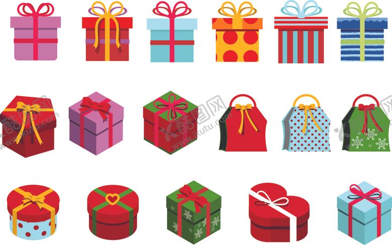 编号：80177901050220136692【酷图网】源文件下载-礼物礼品盒