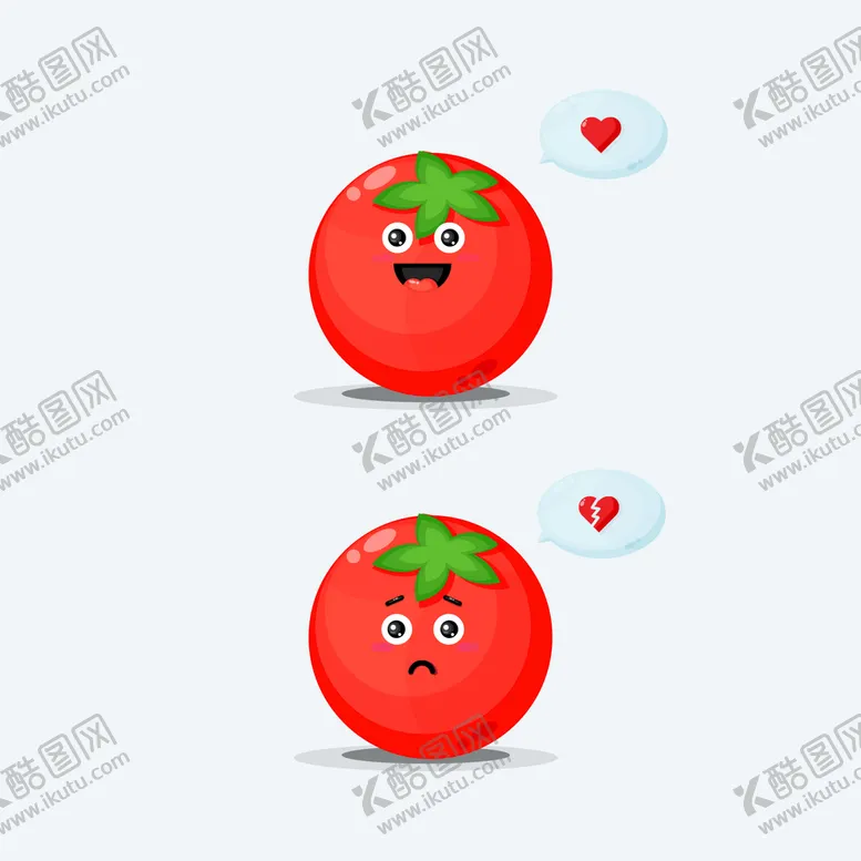 编号：65293010111215129705【酷图网】源文件下载-卡通番茄