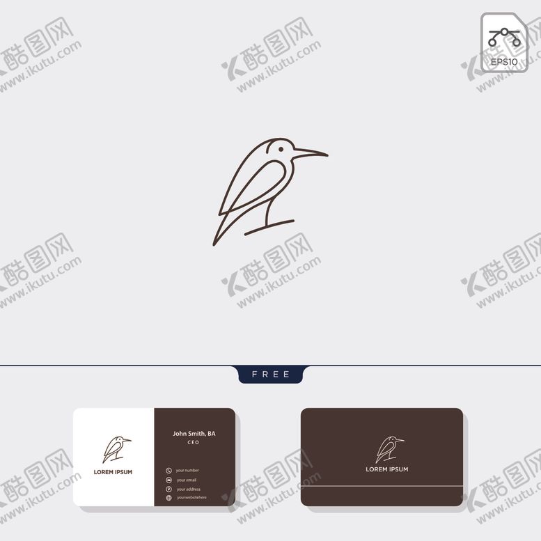 编号：42127210201359267078【酷图网】源文件下载-禽类LOGO标志
