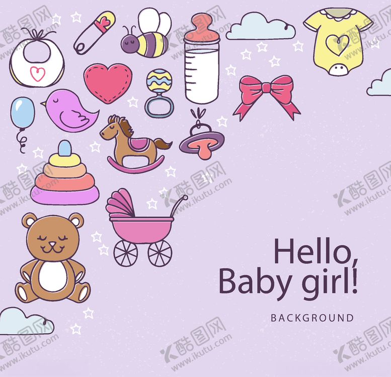 编号：79618009230319124934【酷图网】源文件下载-婴儿元素相关