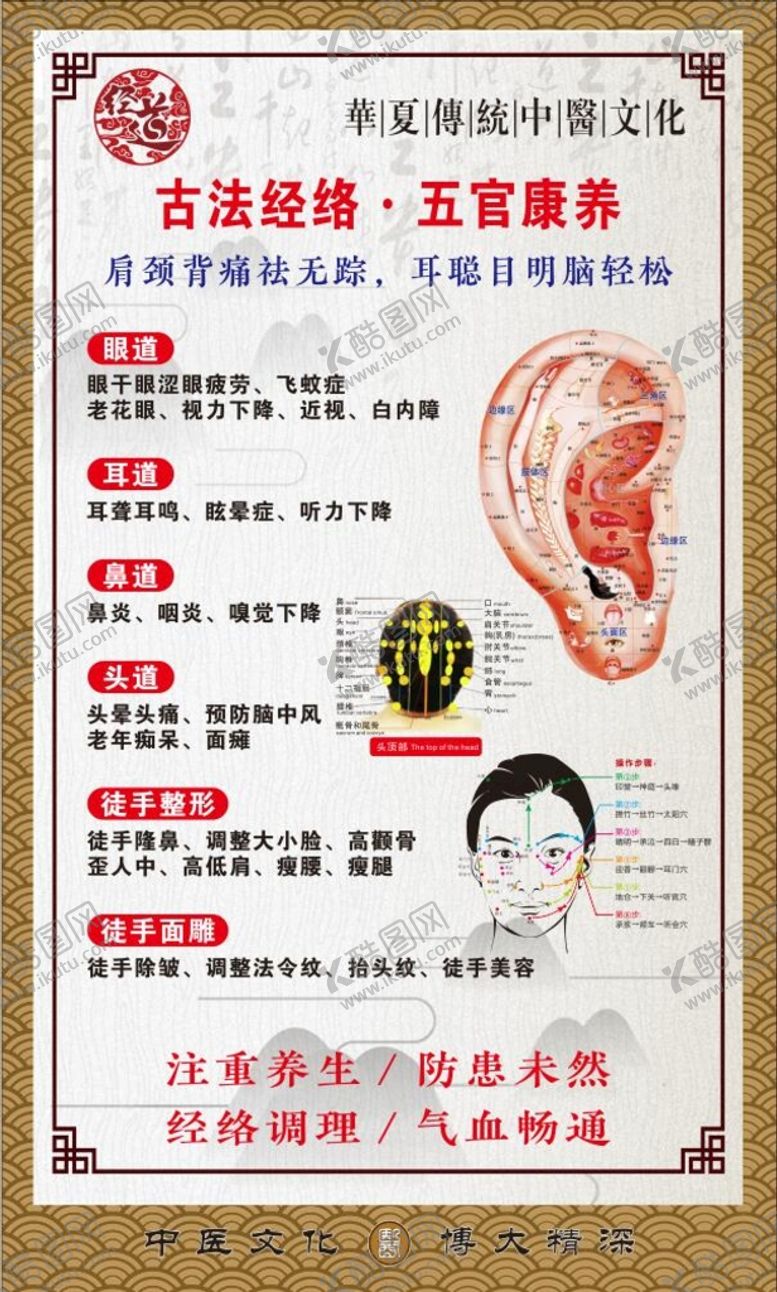 编号：24333212122248545915【酷图网】源文件下载-头部经络图