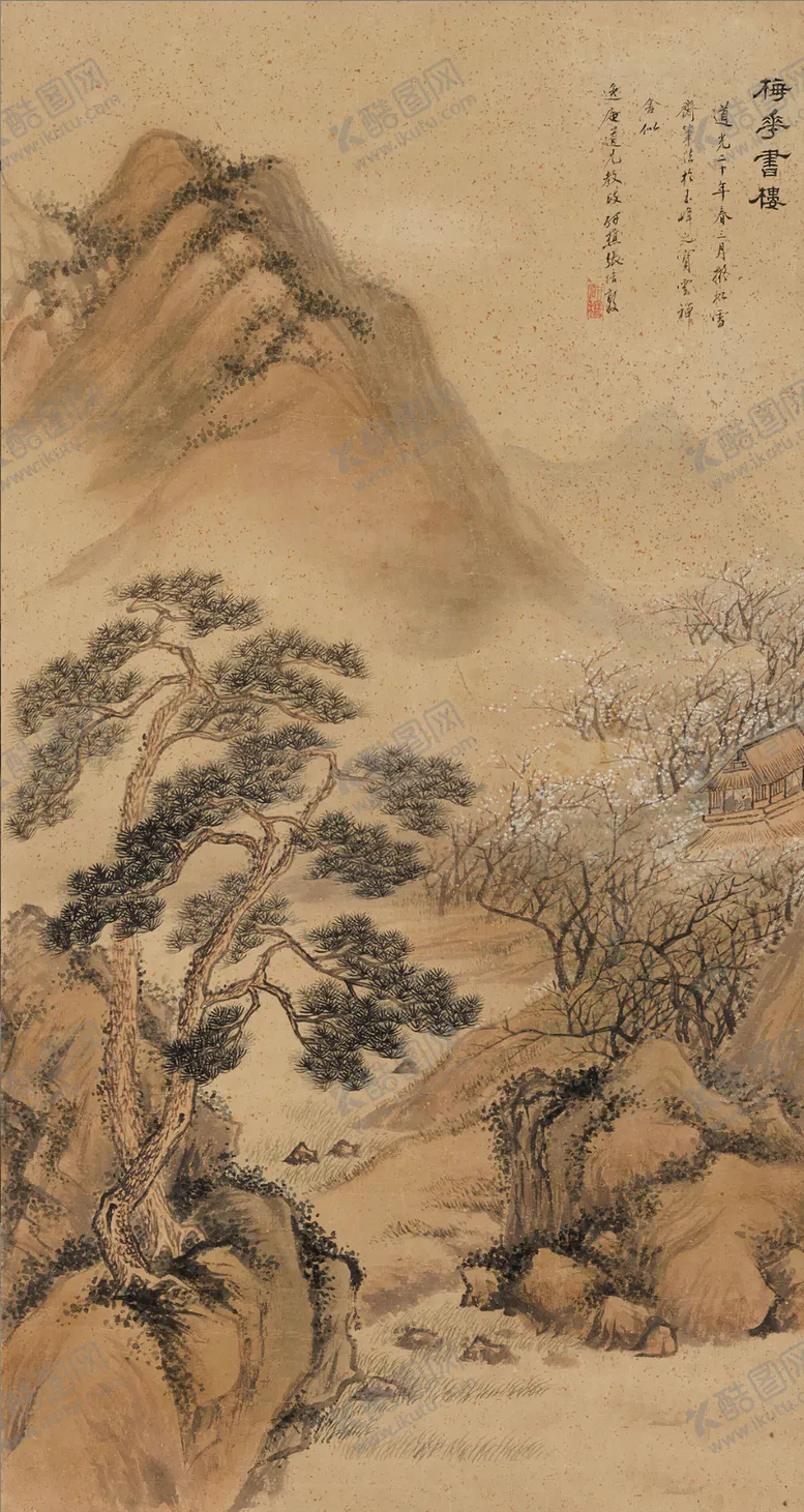 编号：51916602211033105808【酷图网】源文件下载-山水油墨画