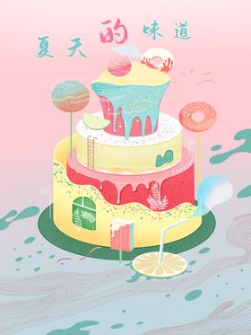 插画素材橘子图标图