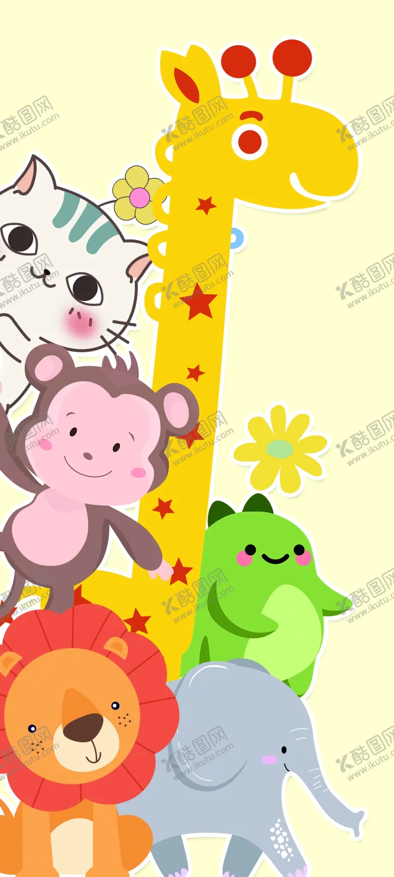 编号：24782501310734357797【酷图网】源文件下载-卡通小动物