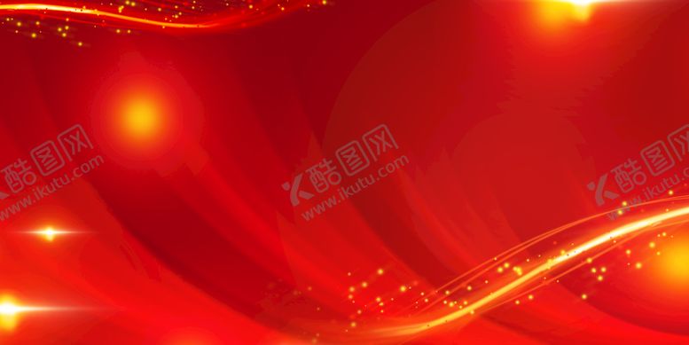 编号：86259109220940597920【酷图网】源文件下载-红色科技光效背景
