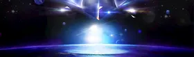 创意星空合成海报图片宇宙金紫色球