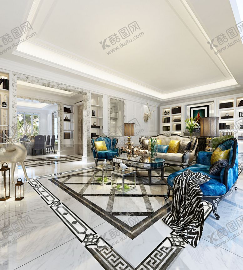 编号：37439610011050558209【酷图网】源文件下载-客厅效果图