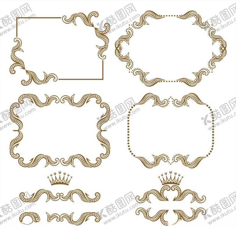 编号：25742410022034071095【酷图网】源文件下载-矢量边框花纹