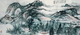张大千国画