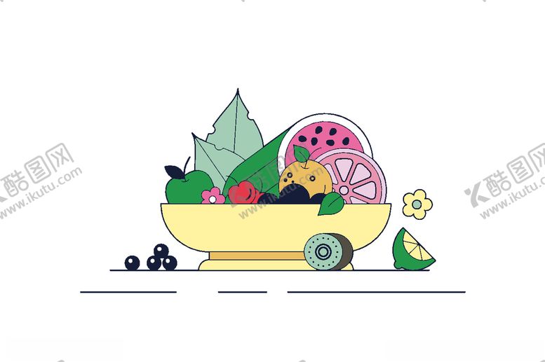 编号：39040410302236225640【酷图网】源文件下载-矢量果蔬素材