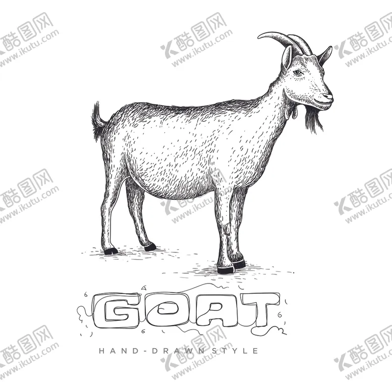 编号：37150309091604063764【酷图网】源文件下载-手绘动物