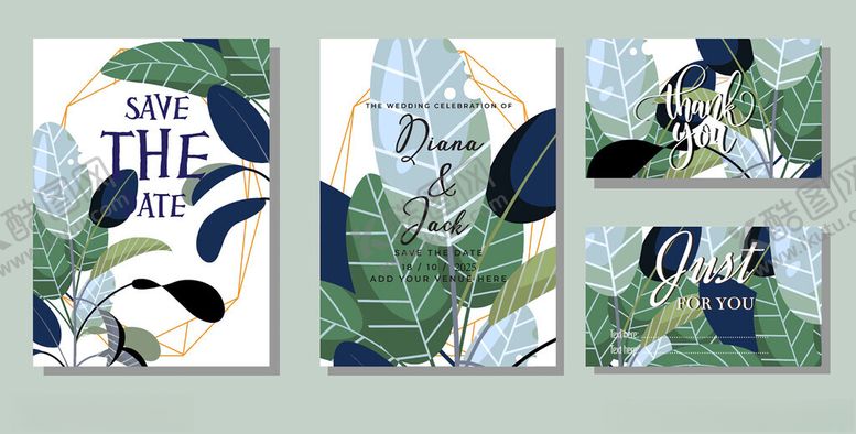 编号：39872009211804208827【酷图网】源文件下载-清新绿植插画设计作品