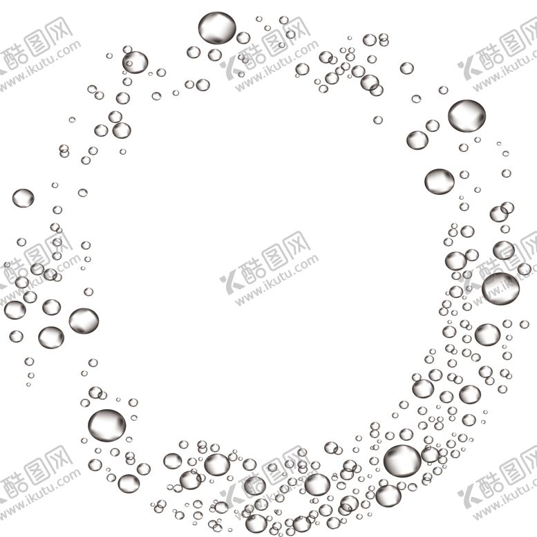 编号：26748910270207166211【酷图网】源文件下载-圆环色彩渐变水珠背景