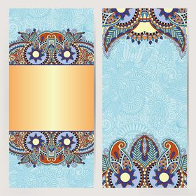 复古风装饰性边框图案