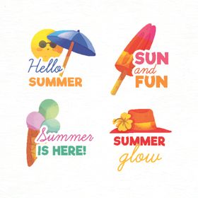 夏季冰淇淋图标