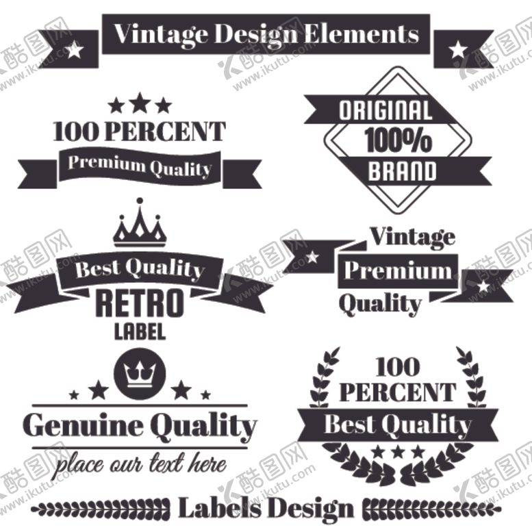 编号：90945010100215546661【酷图网】源文件下载-复古徽标