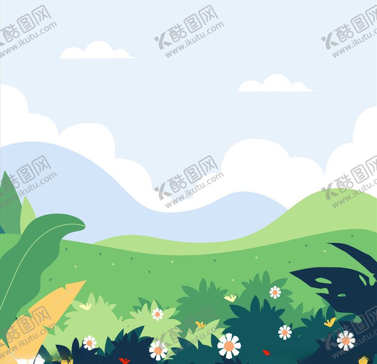 编号：20801010240332097762【酷图网】源文件下载-卡通花朵