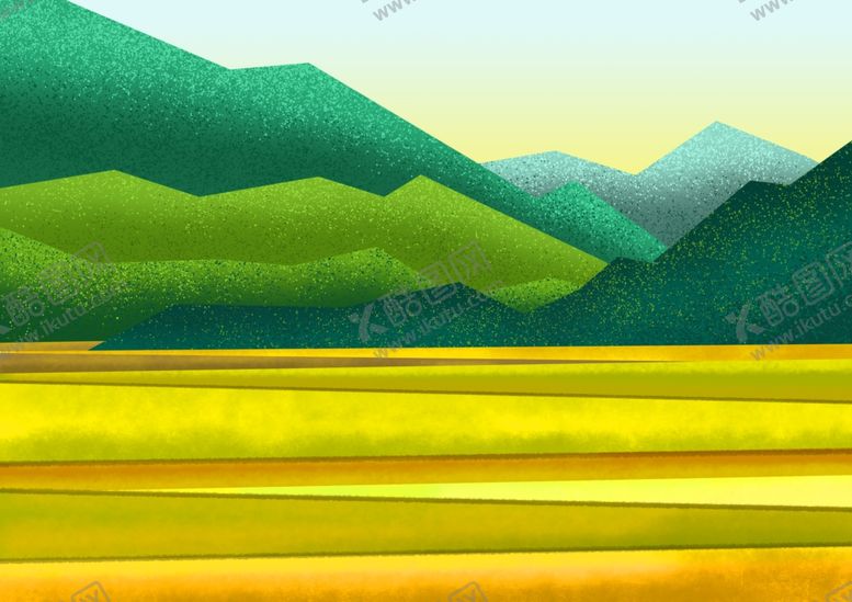 编号：10113706271805166670【酷图网】源文件下载-手绘插画风景