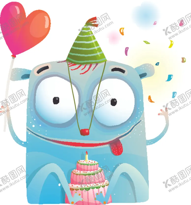 编号：83013706262258504640【酷图网】源文件下载-蛋糕小怪兽
