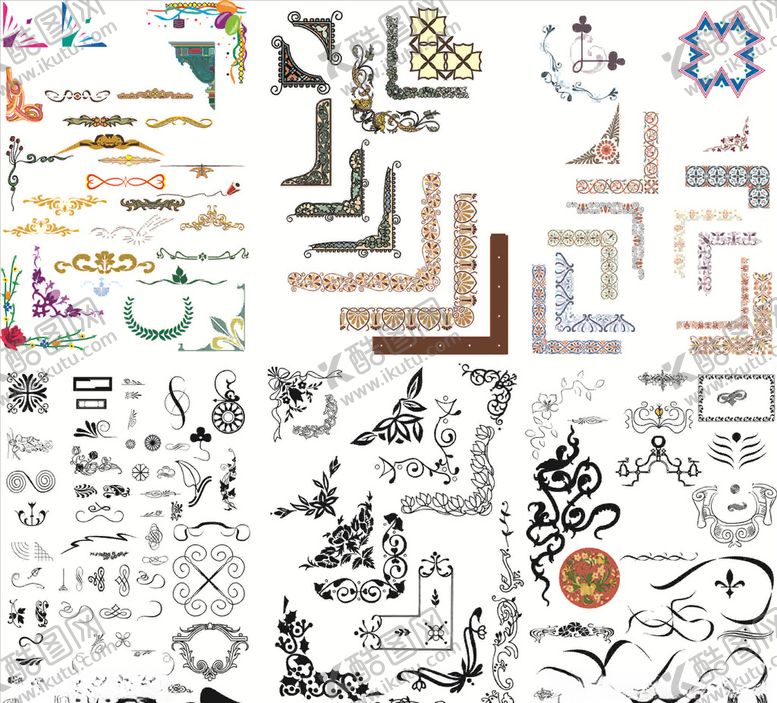 编号：45355309210144211550【酷图网】源文件下载-边框底纹