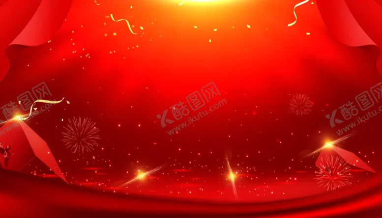 编号：71800003062139307718【酷图网】源文件下载-红色会议背景