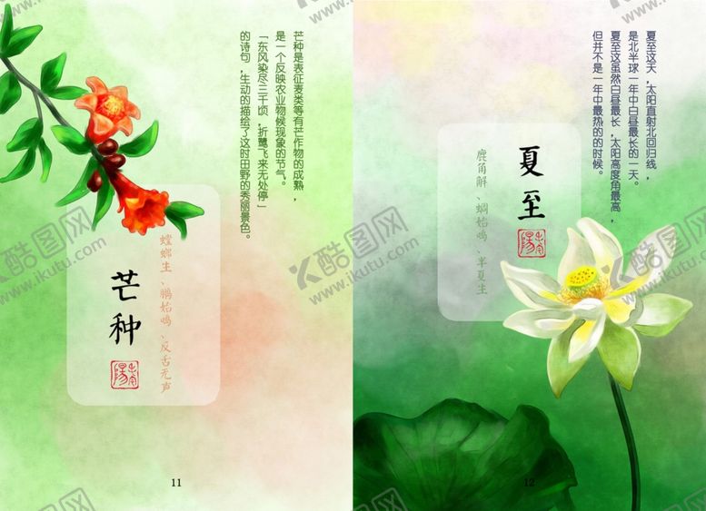 编号：79887310152322522884【酷图网】源文件下载-夏至荷花芒种