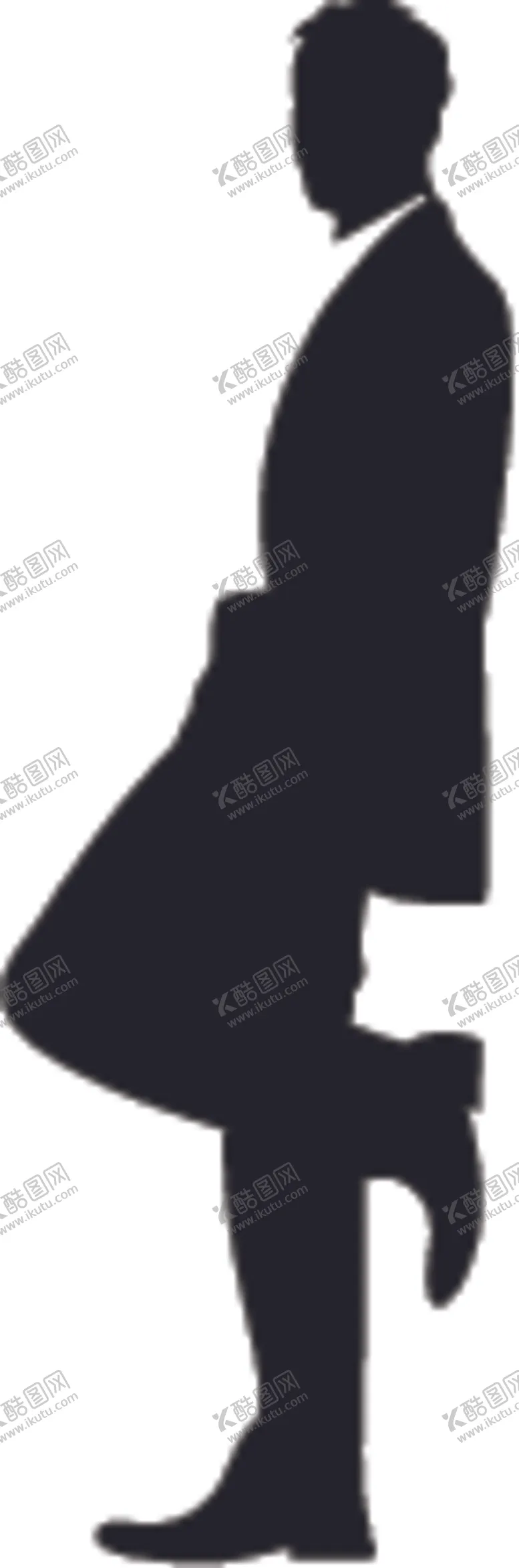 编号：28519304161642404429【酷图网】源文件下载-商务人士剪影