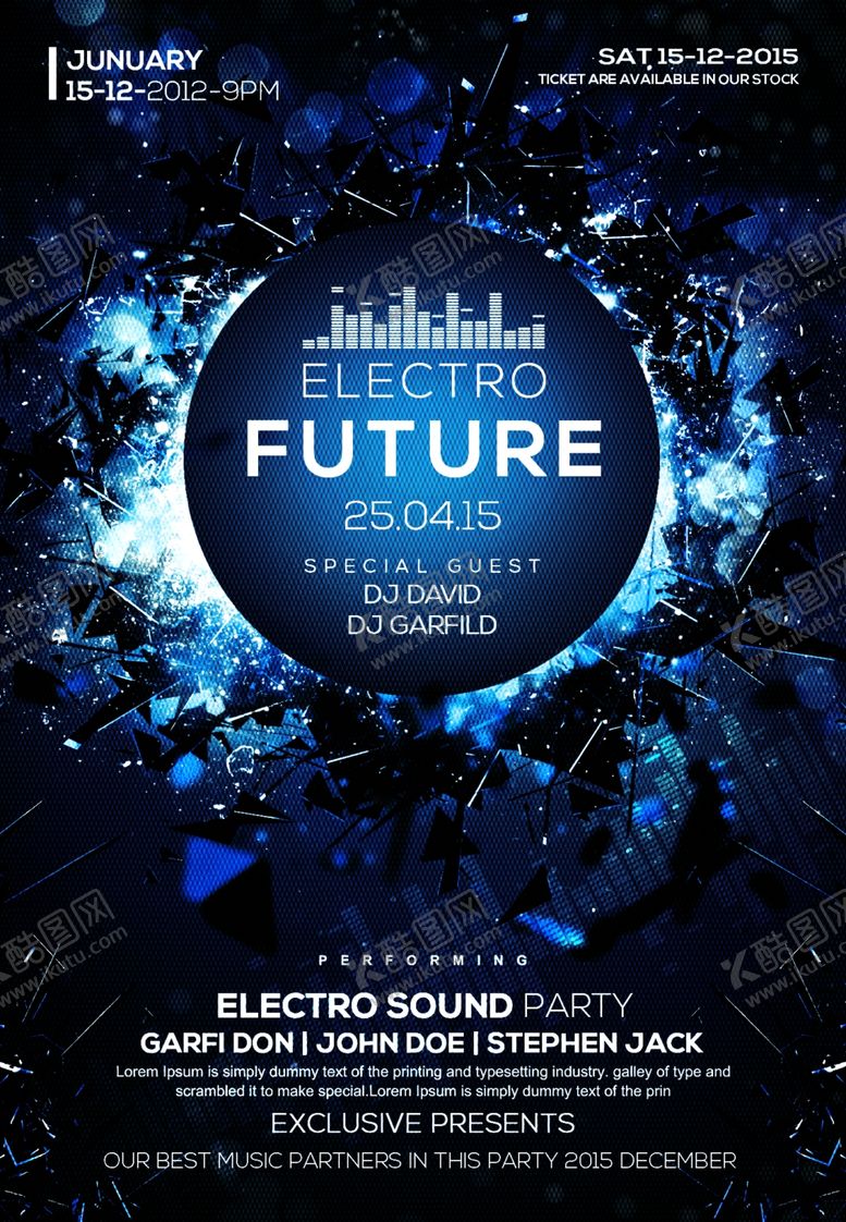 编号：62170809121457193068【酷图网】源文件下载-欧美时尚几何撞色海报