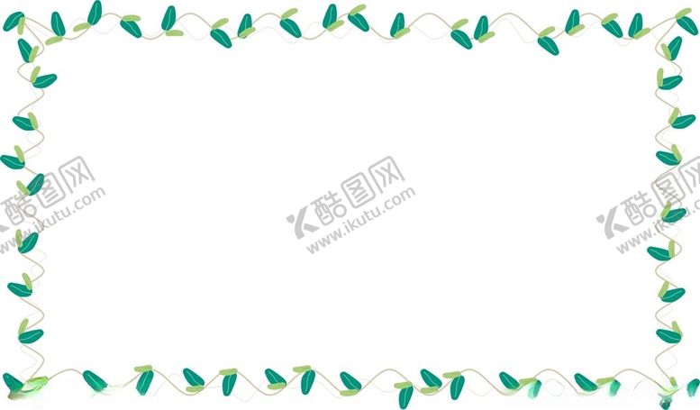 编号：88499602162254142123【酷图网】源文件下载-小清新边框