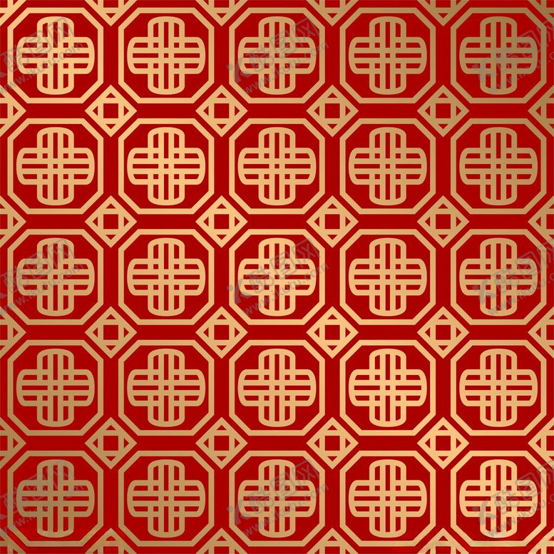 编号：43677802100058495973【酷图网】源文件下载-中式古典几何背景