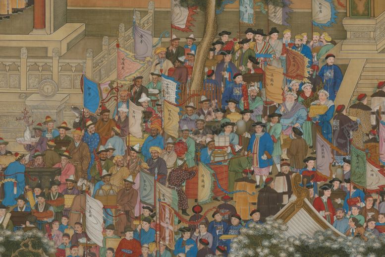 编号：40846310131012357603【酷图网】源文件下载-万国来朝图30