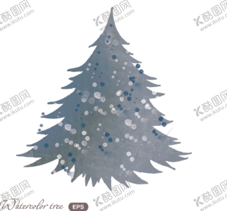 编号：58268110040526036783【酷图网】源文件下载-梦幻水彩植物树木插画