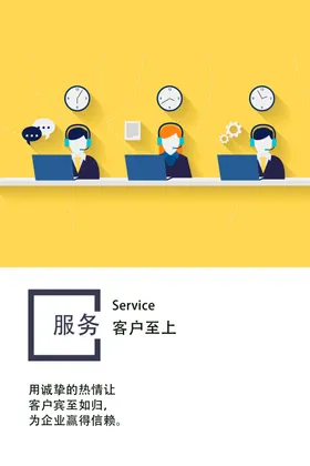 企业文化海报