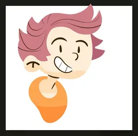 手绘男人男孩动画卡通动画卡通