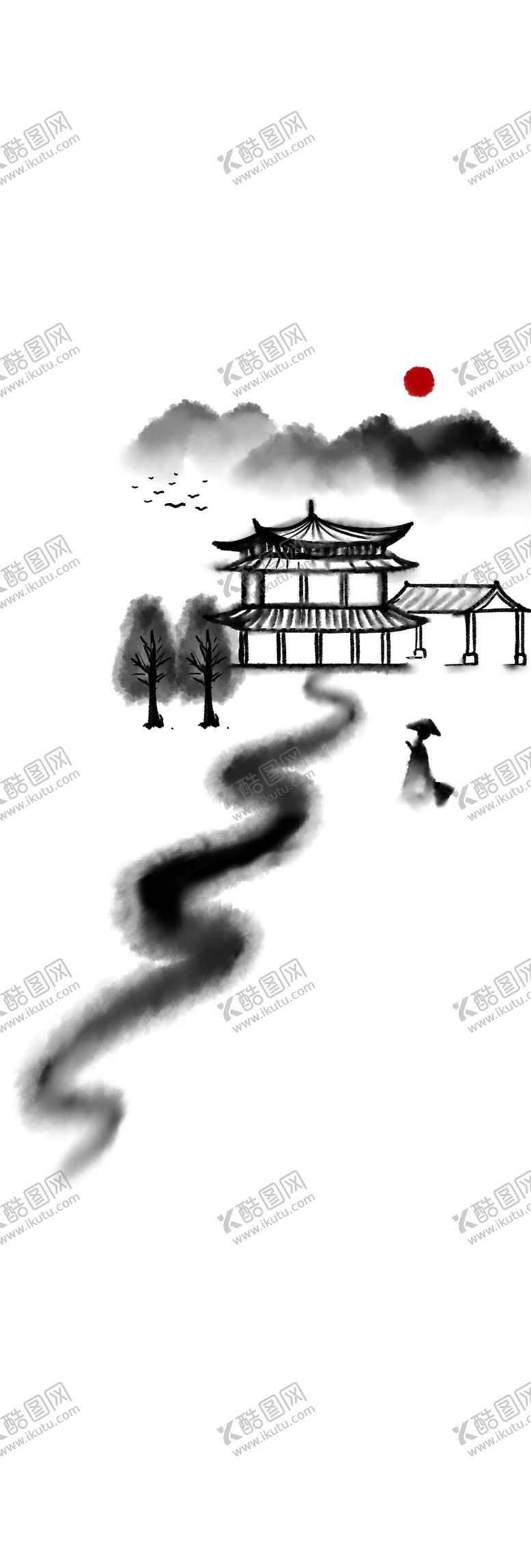 编号：92723610080539263391【酷图网】源文件下载-泼墨画