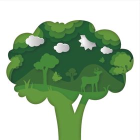 大树植物家园海报