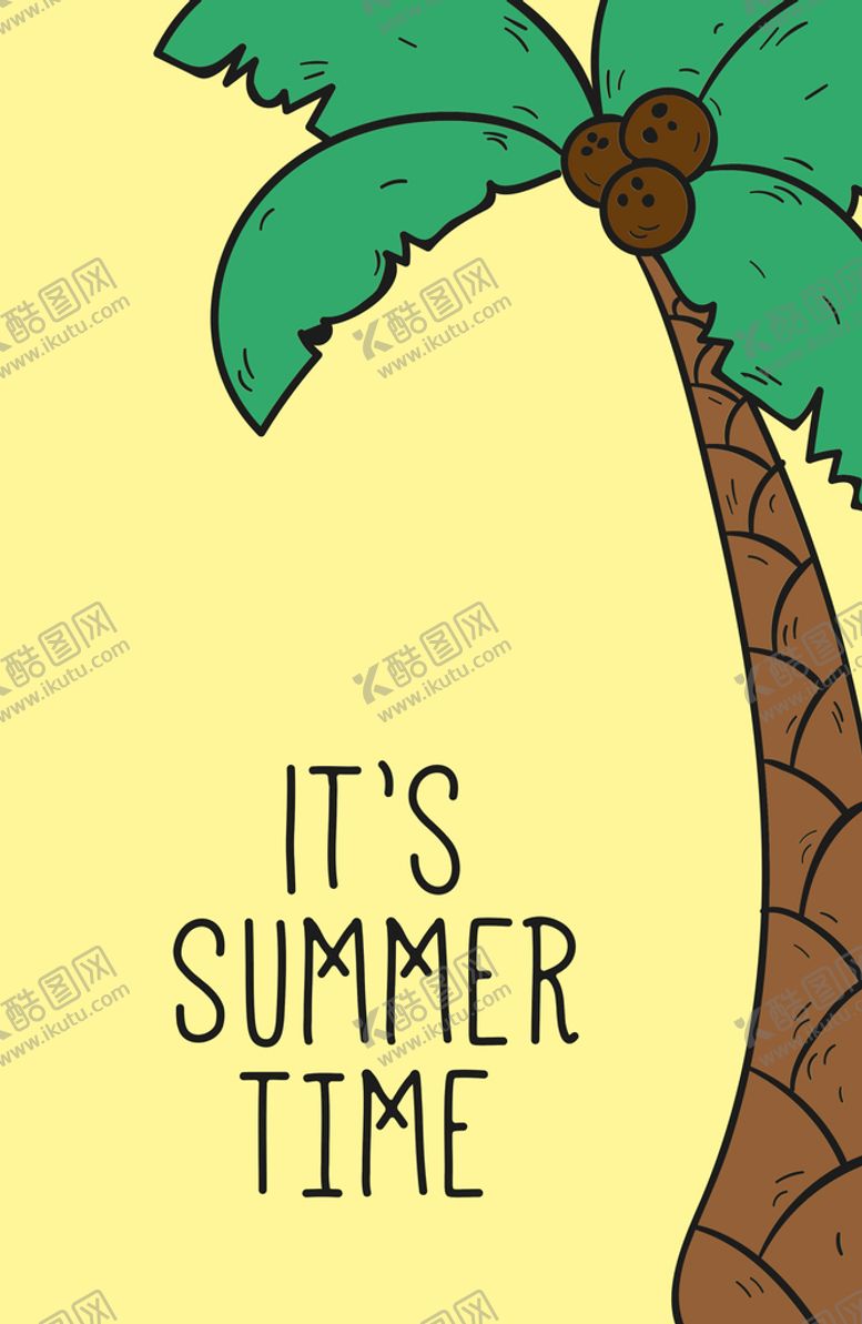 编号：34082709261357096837【酷图网】源文件下载-夏日插画海报