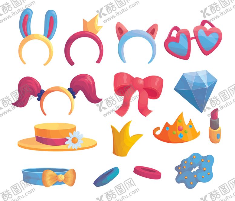 编号：43857810281945071172【酷图网】源文件下载-发饰