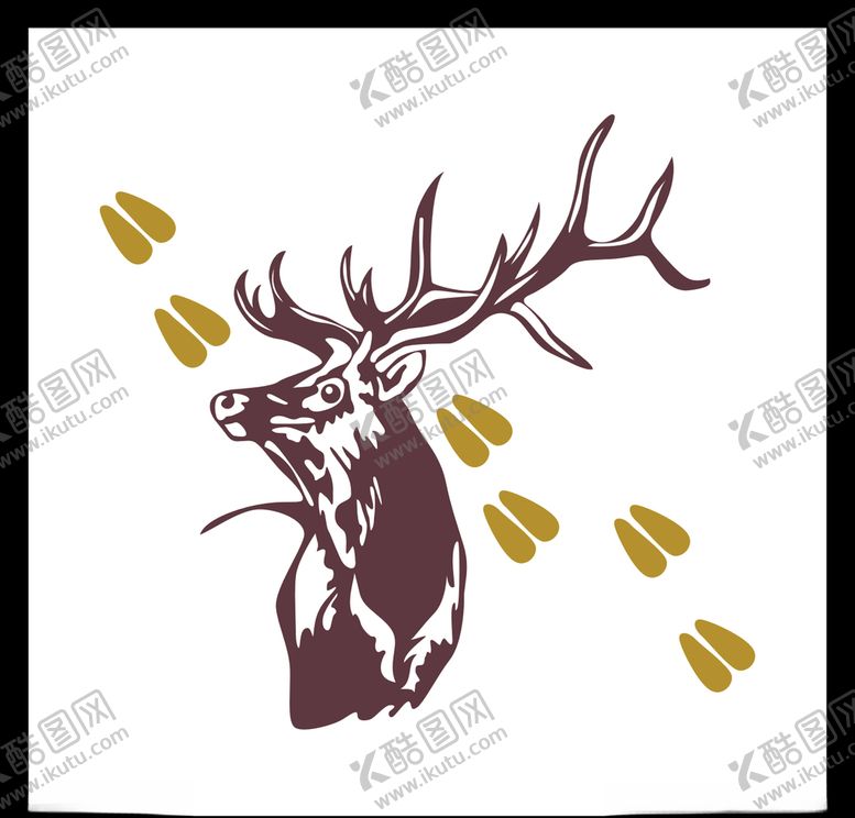 编号：72188409110718037290【酷图网】源文件下载-麋鹿