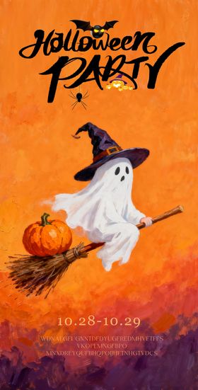 万圣节创意海报