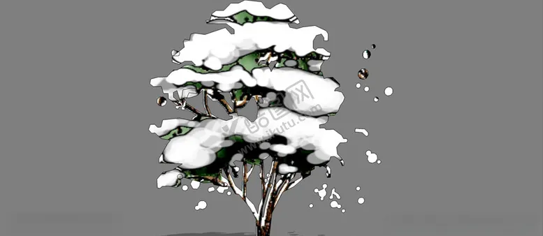 编号：84325809091648447549【酷图网】源文件下载-雪松