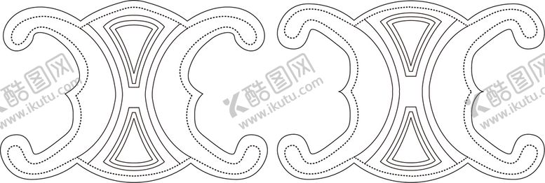 编号：07643910011143367930【酷图网】源文件下载-celine线稿