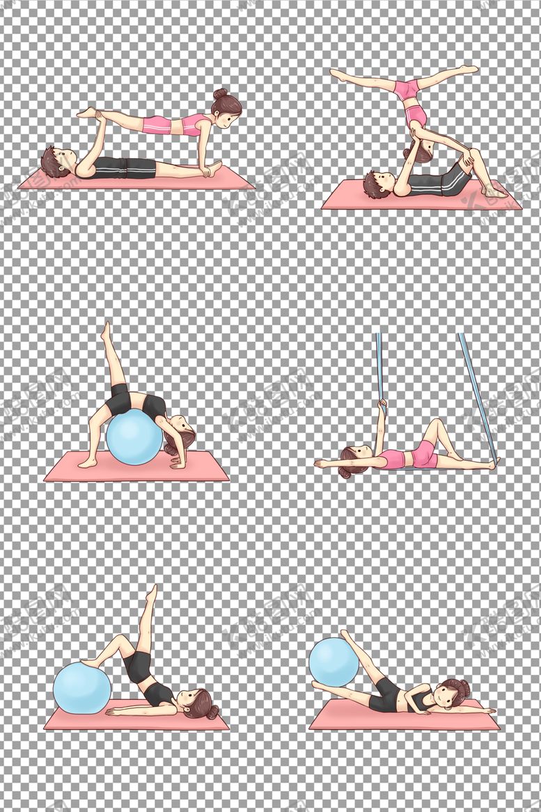 编号：60377410030107287902【酷图网】源文件下载-瑜伽健身