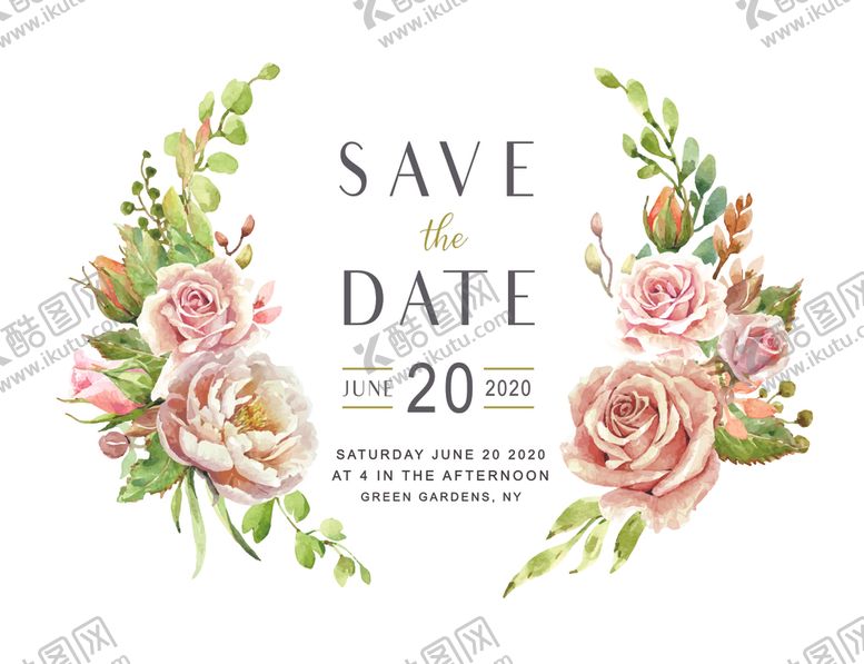 编号：66194509251155546600【酷图网】源文件下载-水彩花卉