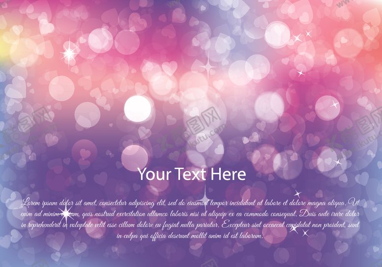 编号：80324610130636051349【酷图网】源文件下载-朦胧浪漫背景