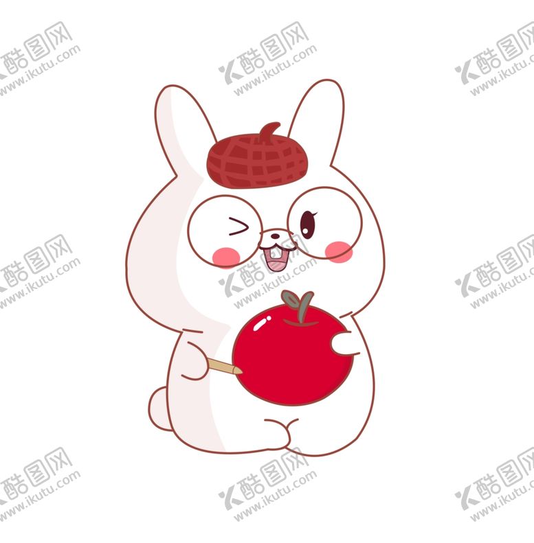 编号：91520105030729582512【酷图网】源文件下载-可爱卡通兔子