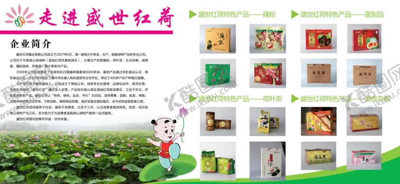 编号：46201505081827261633【酷图网】源文件下载-盛世红荷产品展板