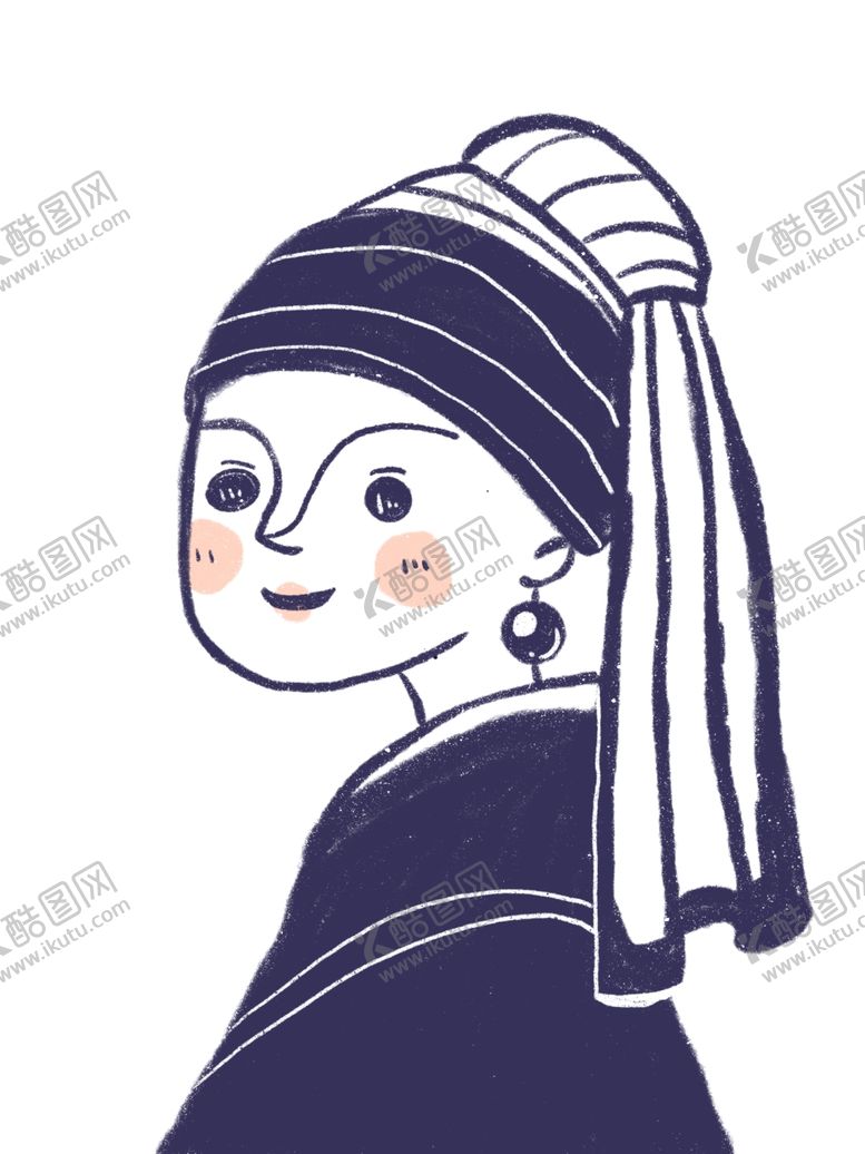 编号：33910804190031272591【酷图网】源文件下载-珍珠耳环的少女
