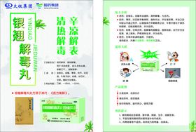 银翘解毒丸宣传页